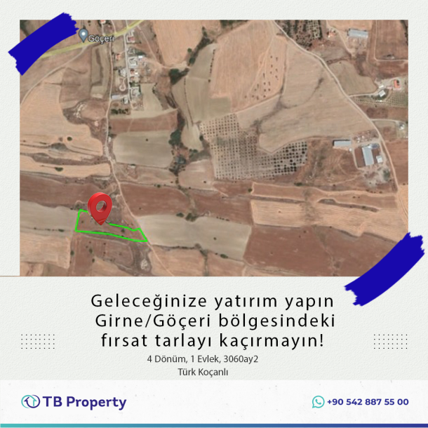 Investment Opportunity Field In The Girne Göçeri Region!-3