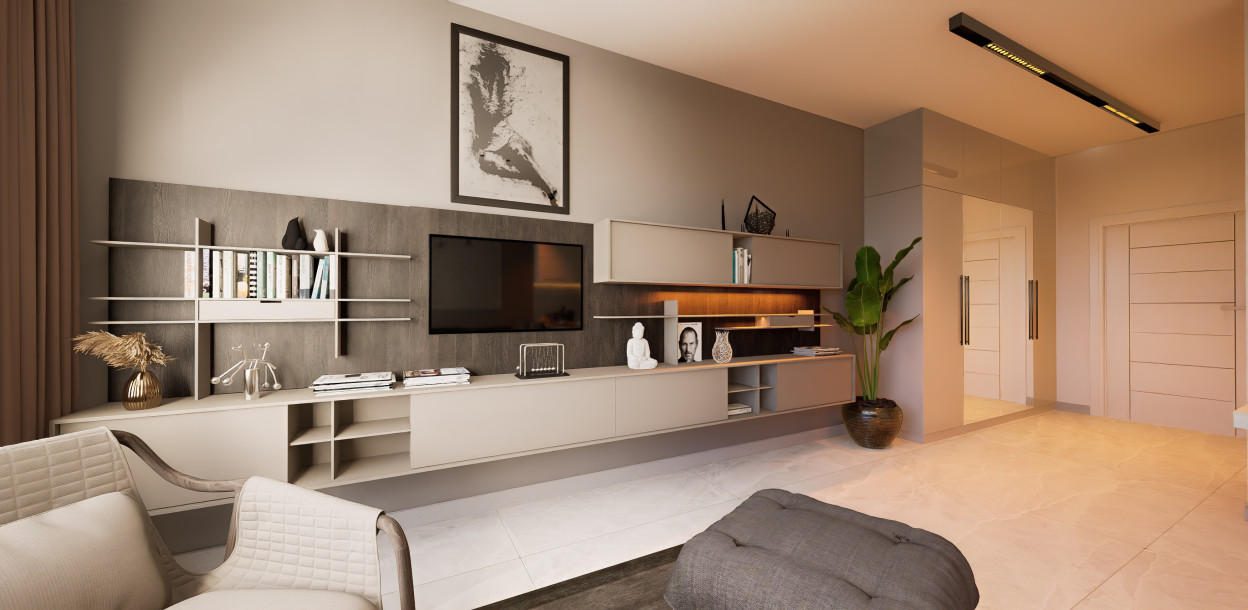 Luxury Studio and Studio Loft Apartments in Iskele Boğaz Area!-7