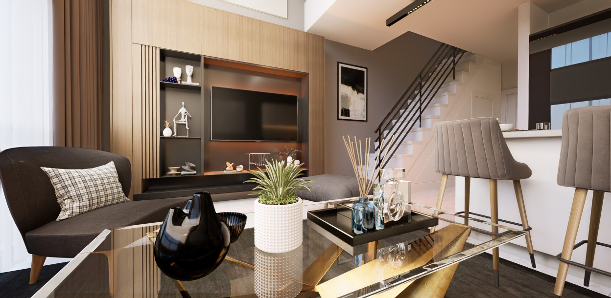 Luxury Studio and Studio Loft Apartments in Iskele Boğaz Area!-8