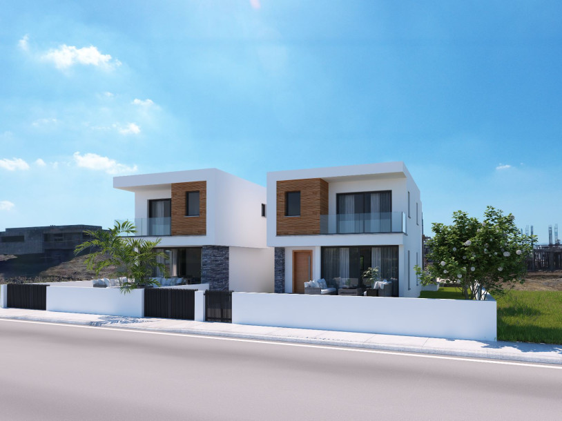 Moderne 3+1 Villa zum Verkauf in Gonyeli in der Projektphase!-1