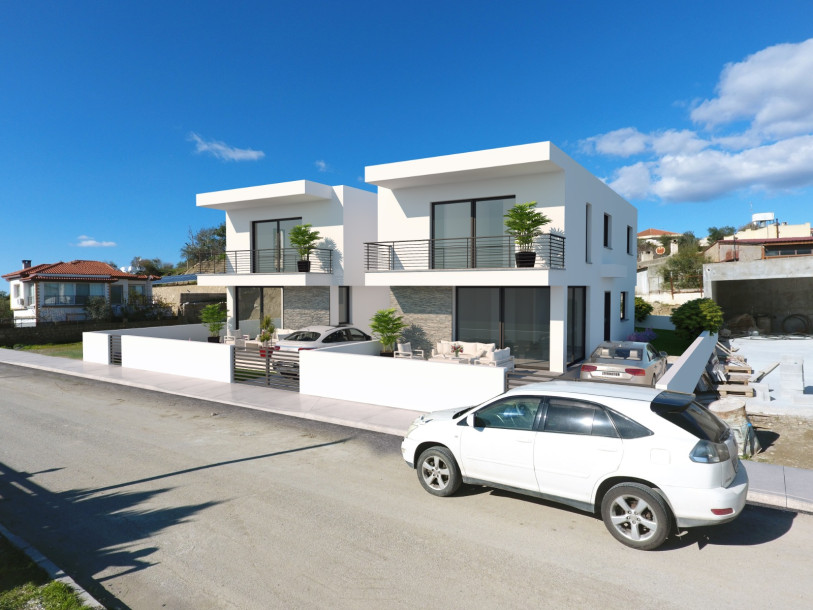 3+1 Villa for Sale in Gonyeli Region at Project Stage !-1