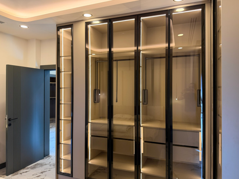 Satılık 4+1  Oyun odası , Sinema odası , özel fitness ve Sauna ,  terasta yaşam alanı Süper Lüks Villa – Girne Ozanköy–-14