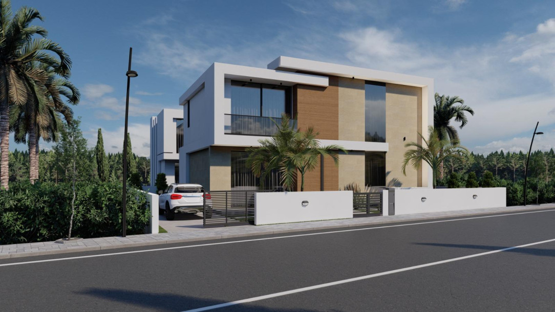 Fully Detached 3+1 Villa for Sale in the Project Phase in Batıkent Region!-3