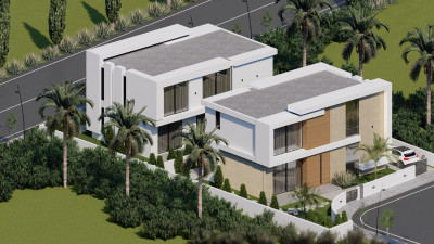 Fully Detached 3+1 Villa for Sale in the Project Phase in Batıkent Region!